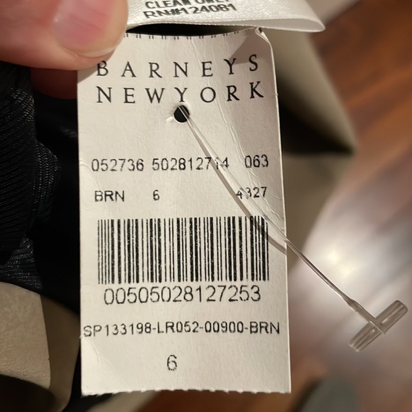 *New With Tags* Light Brown Proenza Schouler Leather Trench Coat Size 6 - Picture 7 of 7